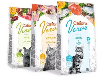 produktová řada Calibra Cat Verve Grain-free